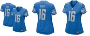 Nike Women's Jared Goff Blue Detroit Lions Game Jersey